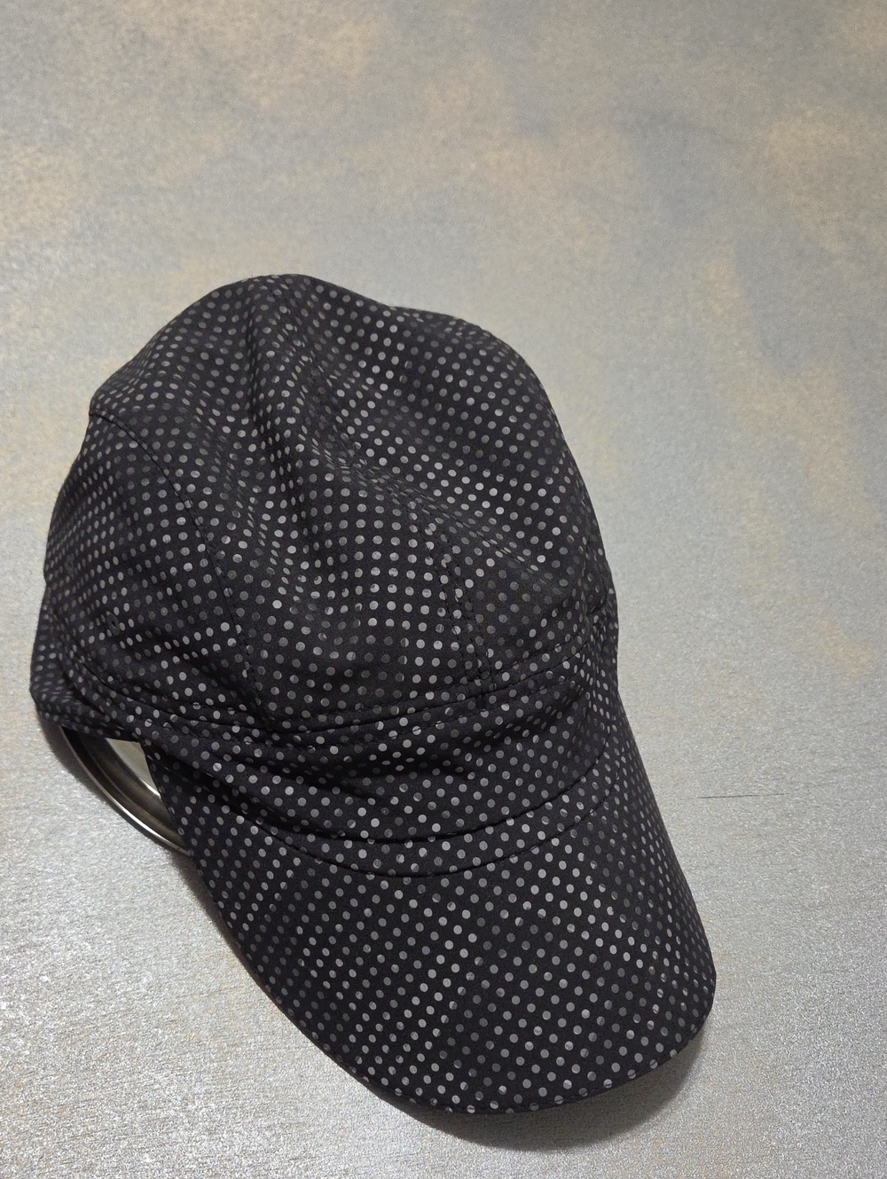 lululemon athletica Black Polka Dot Performance Cap